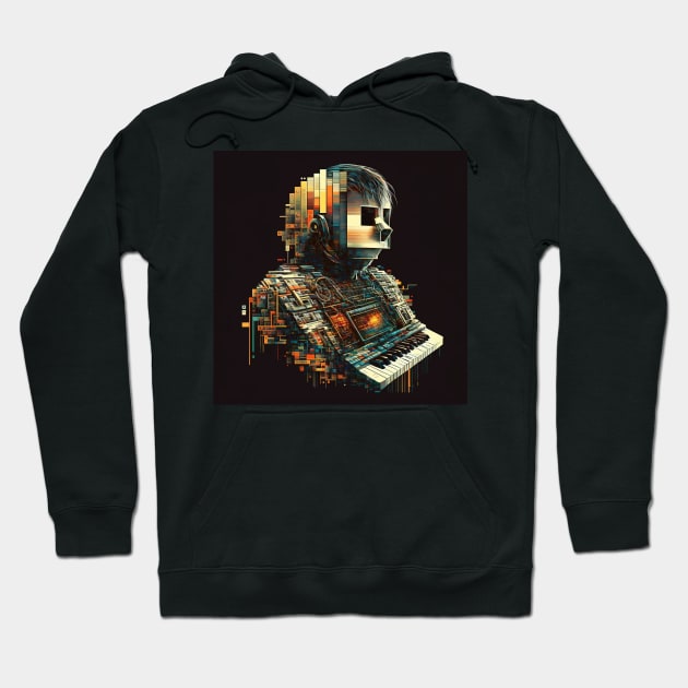 Synth Fusion Hoodie by Imagier